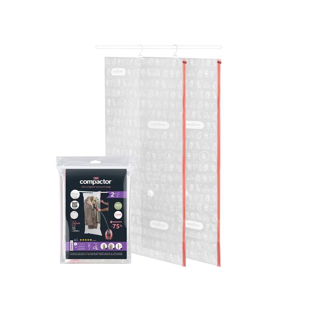 Compactor Bag Aspispace 70 x 145 cm vakuové závěsné pytle 2 ks Compactor