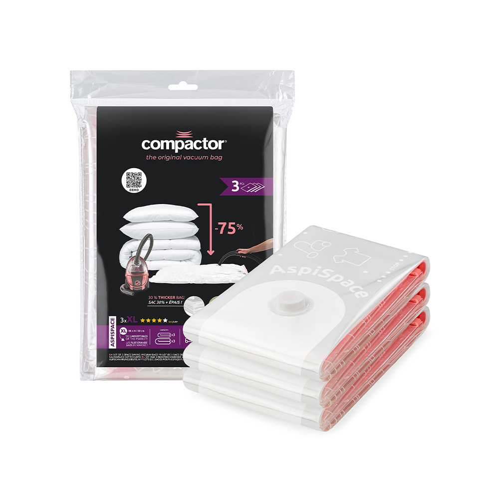 Compactor Bag Aspispace XL 140 l vakuové pytle 3 ks Compactor
