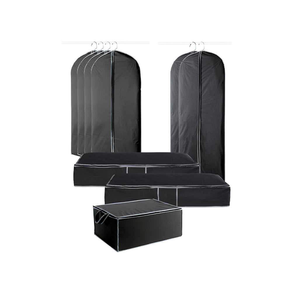 Compactor Urban BIG SET sada obalů na šaty úložných organizérů 9 ks Compactor