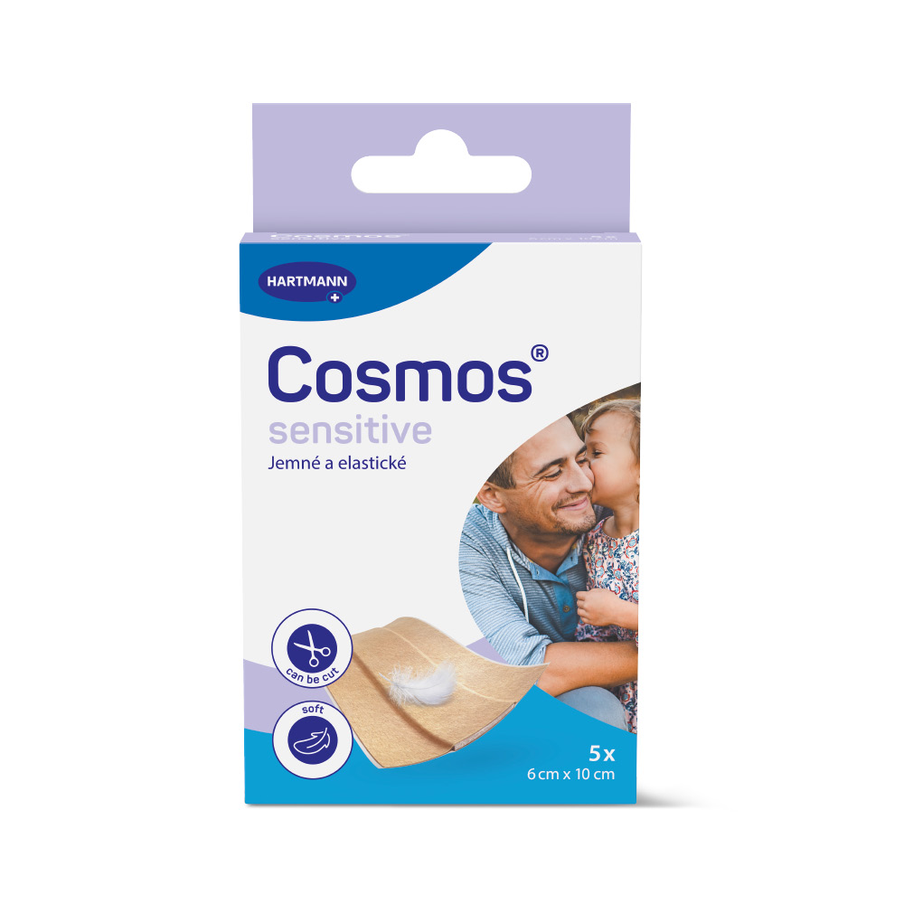 Cosmos Sensitive 6 x 10 cm jemná náplast 5 ks Cosmos