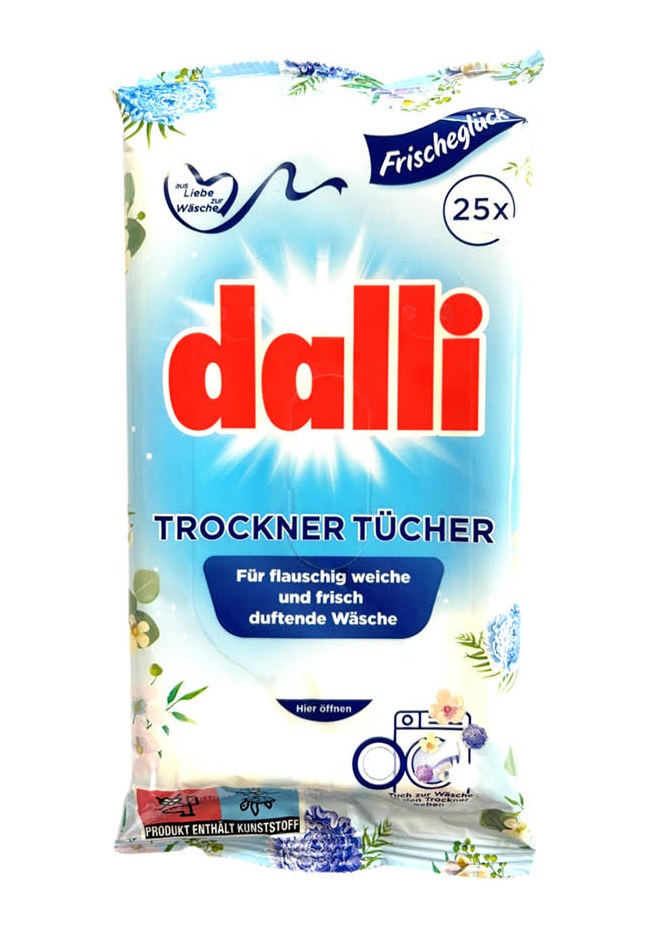 Dalli Ubrousky do sušičky 25 ks Dalli