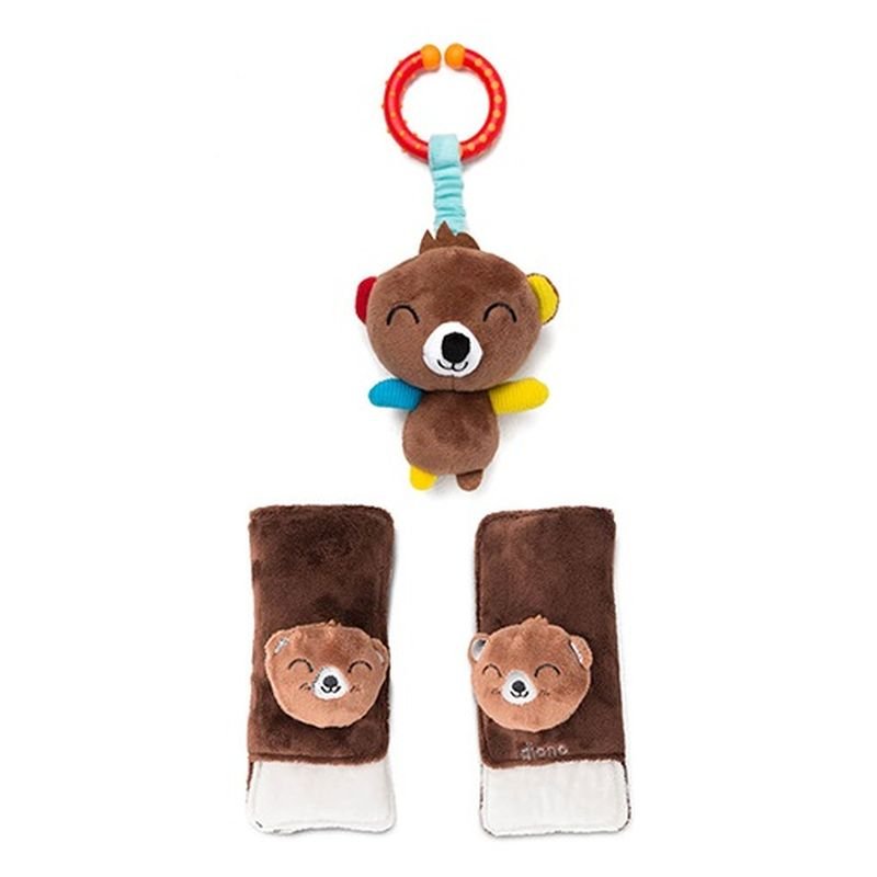 Diono chránič pásu Soft Wraps™ & Toy Bear Diono