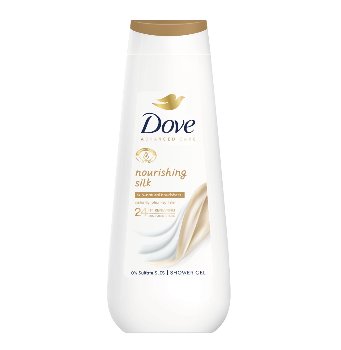 Dove Advanced Care Silk Nourishing sprchový gel 400 ml Dove