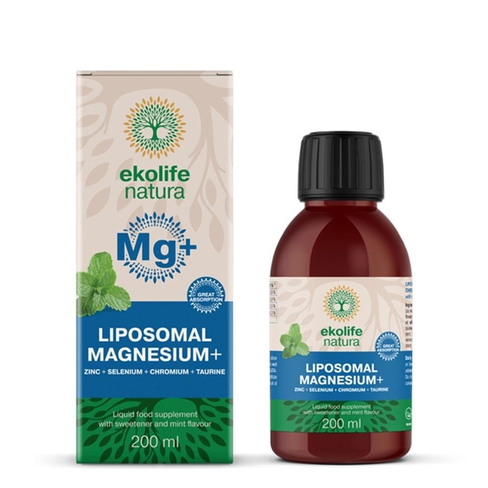 Ekolife Natura Liposomal Magnesium+ 200 ml Ekolife Natura