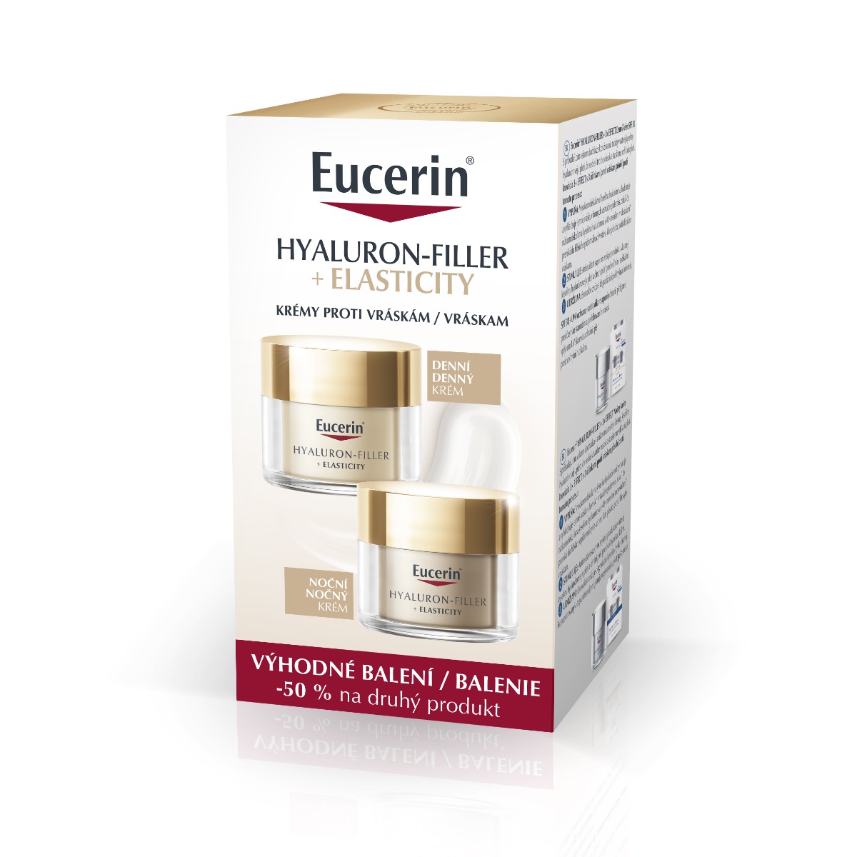 Eucerin denní + noční krém 2x50 ml Eucerin