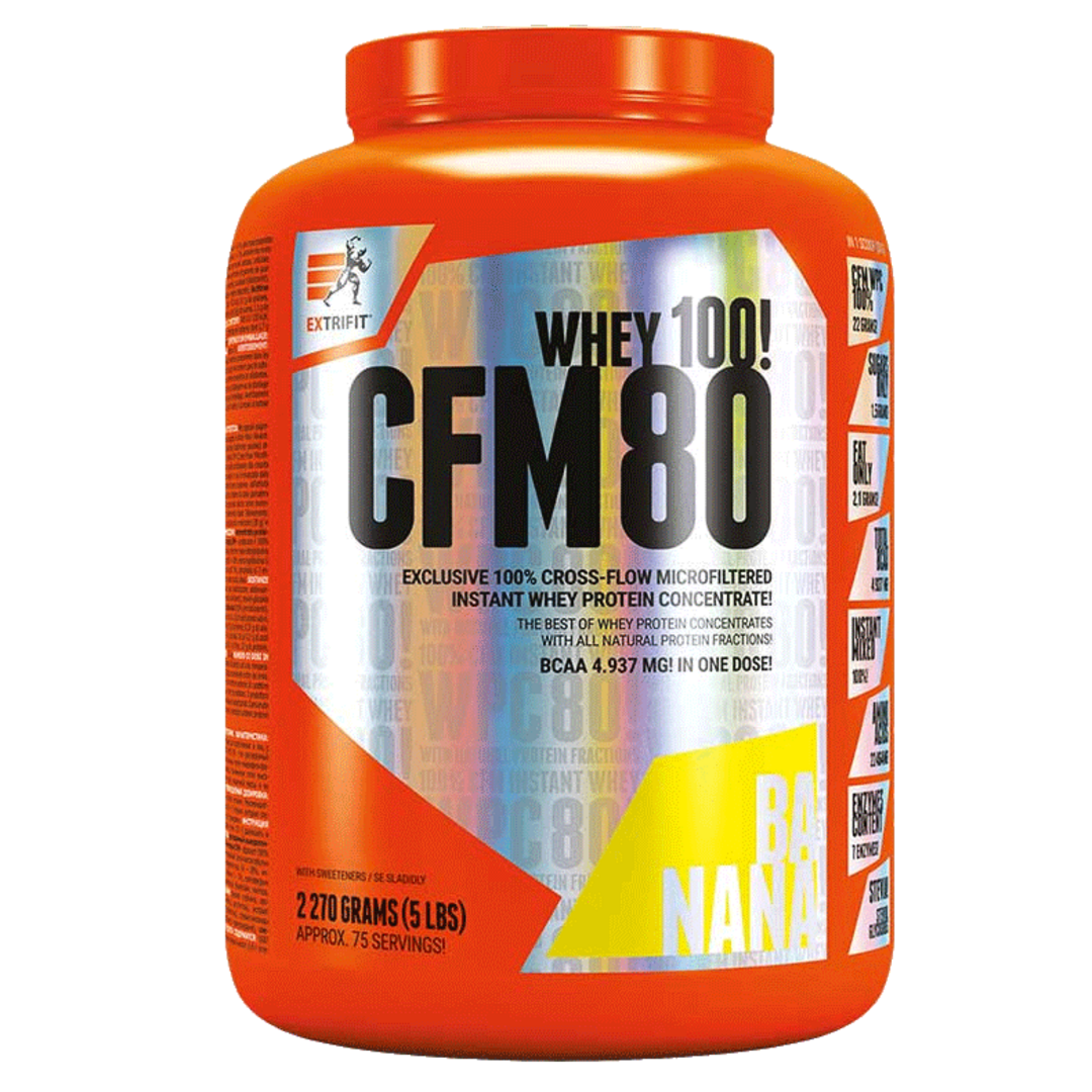 Extrifit CFM Instant Whey 80 1kg - bílý jogurt Extrifit