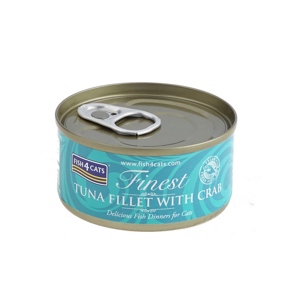 Fish4Cats Konzerva pro kočky Finest tuňák s krabem 70 g Fish4Cats