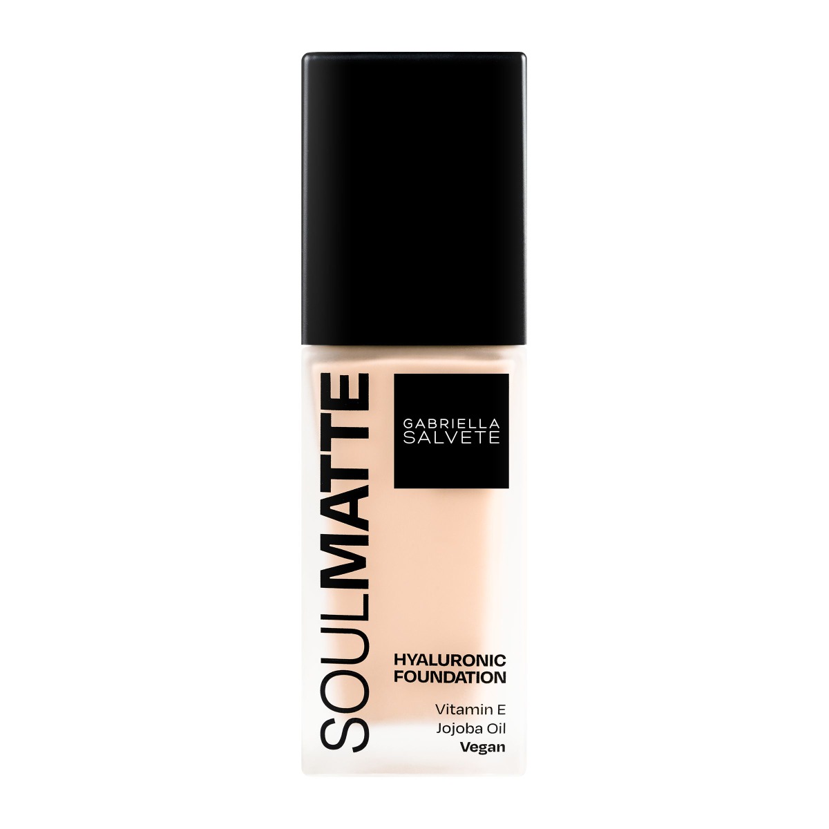 Gabriella Salvete Soulmatte Foundation Hyaluronic 02W Ivory Warm make-up 30 ml Gabriella Salvete