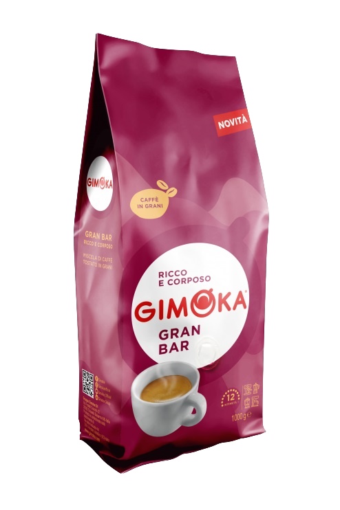Gimoka Gran Bar 70% Arabica 30% Robusta zrnková káva 1 kg Gimoka