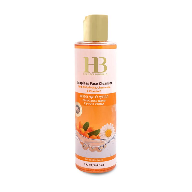 H&B Dead Sea Minerals Jemné pleťové mýdlo s Rakytníkem 250 ml H&B Dead Sea Minerals