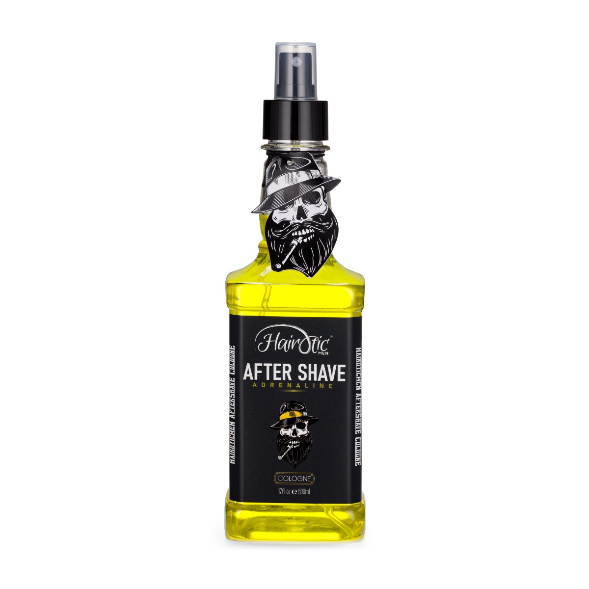 Hairotic Men After Shave Adrenaline Cologne kolínská voda po holení 500 ml Hairotic