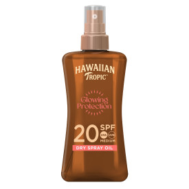 Hawaiian Tropic Glowing Protection SPF20 suchý olej na opalování 200 ml Hawaiian Tropic
