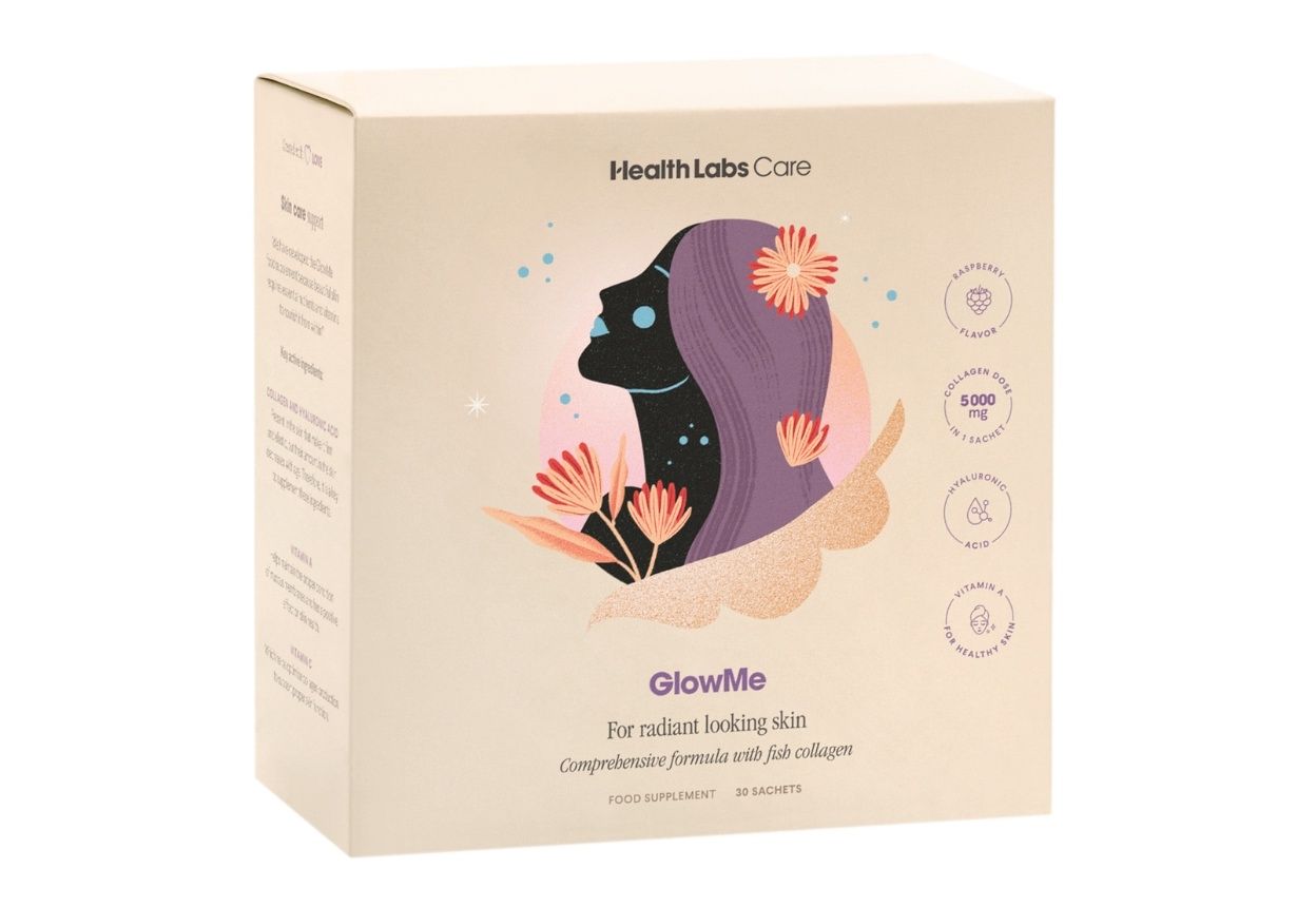 Health Labs Care GlowMe Kolagen 5000 mg malina 30 sáčků Health Labs Care