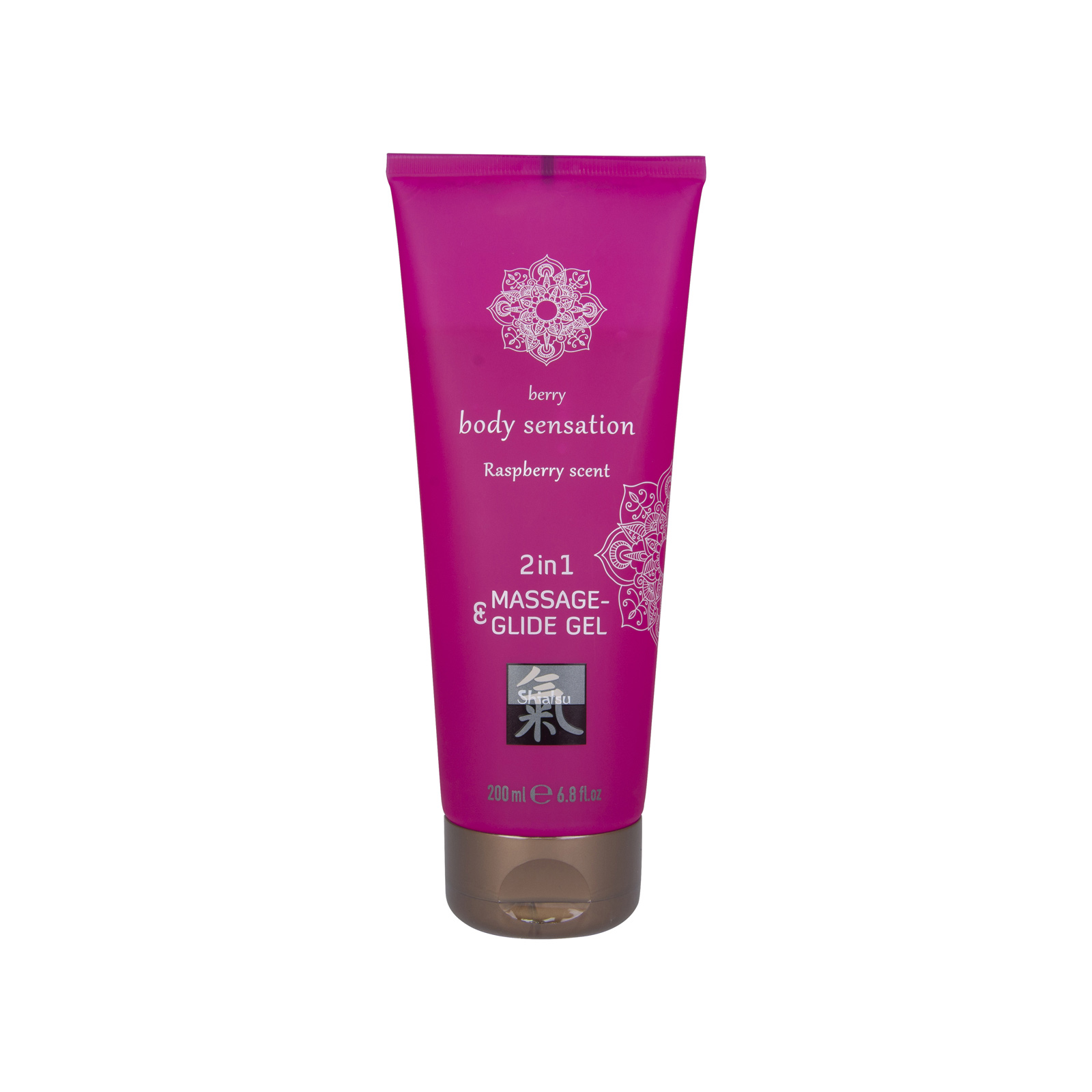 Hot Masážní lubrikant - 2in1 Massage a Glide Gel Raspberry Hot