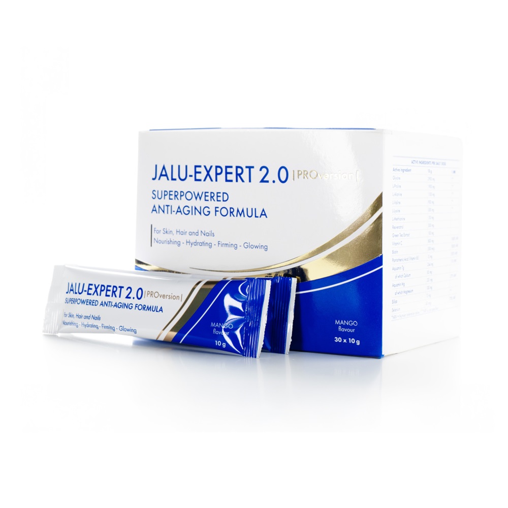 JALU-EXPERT 2.0 PROversion Denní doplněk stravy na bázi aminokyselin mango 30 sáčků JALU-EXPERT