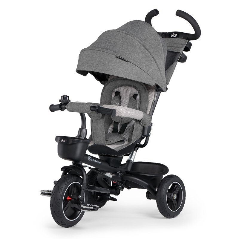Kinderkraft select Tříkolka Spinstep Grey