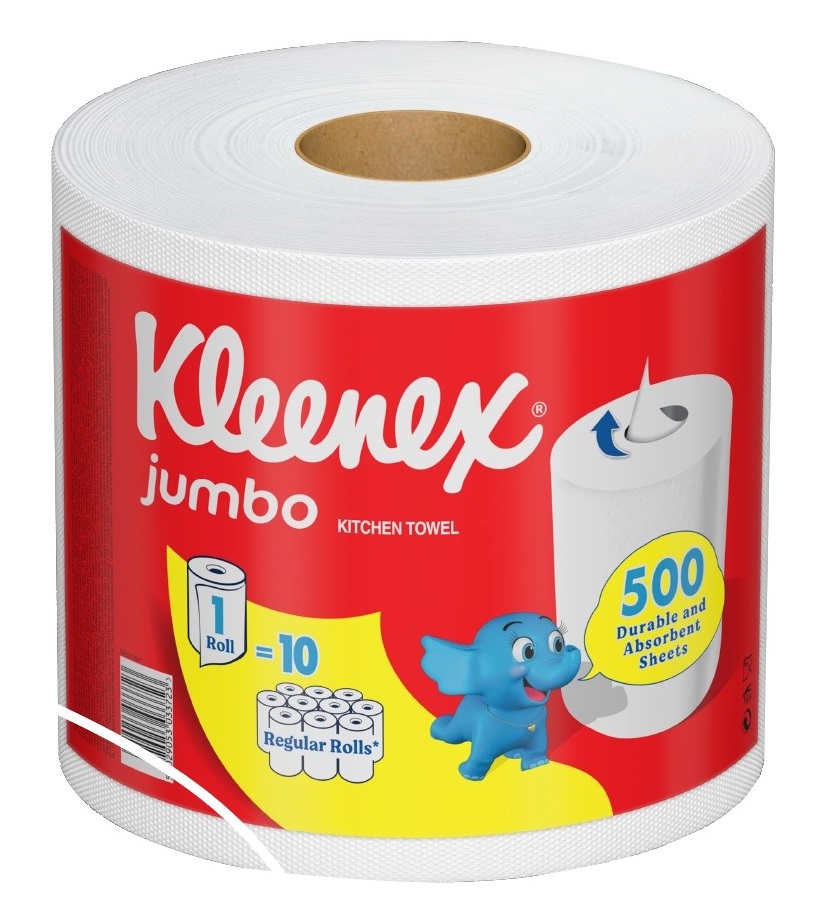 Kleenex Jumbo Kuchyňské utěrky role 500 ks Kleenex