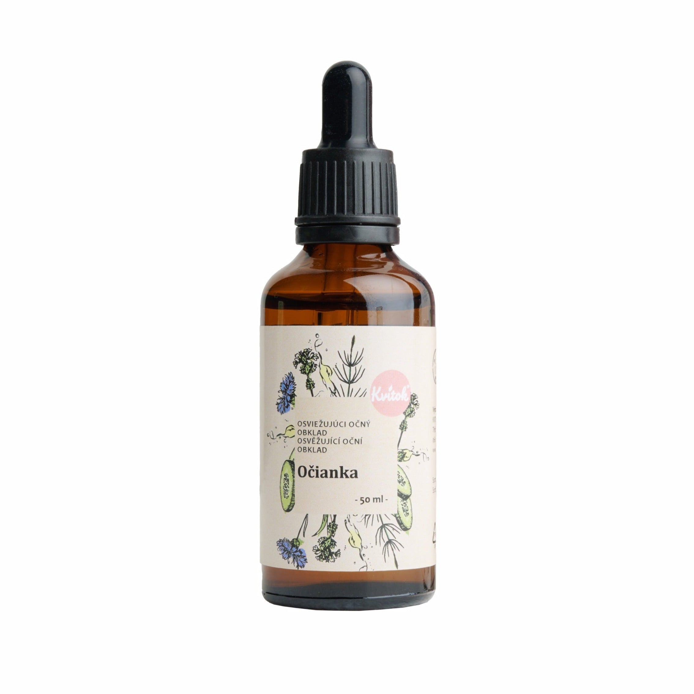 Kvitok Osvěžující obklad na oči Očianka (50 ml) Kvitok