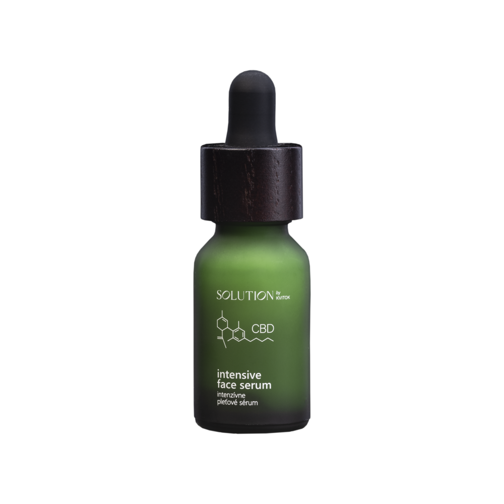 Kvitok Solution Intenzivní konopné pleťové sérum (15 ml) Kvitok