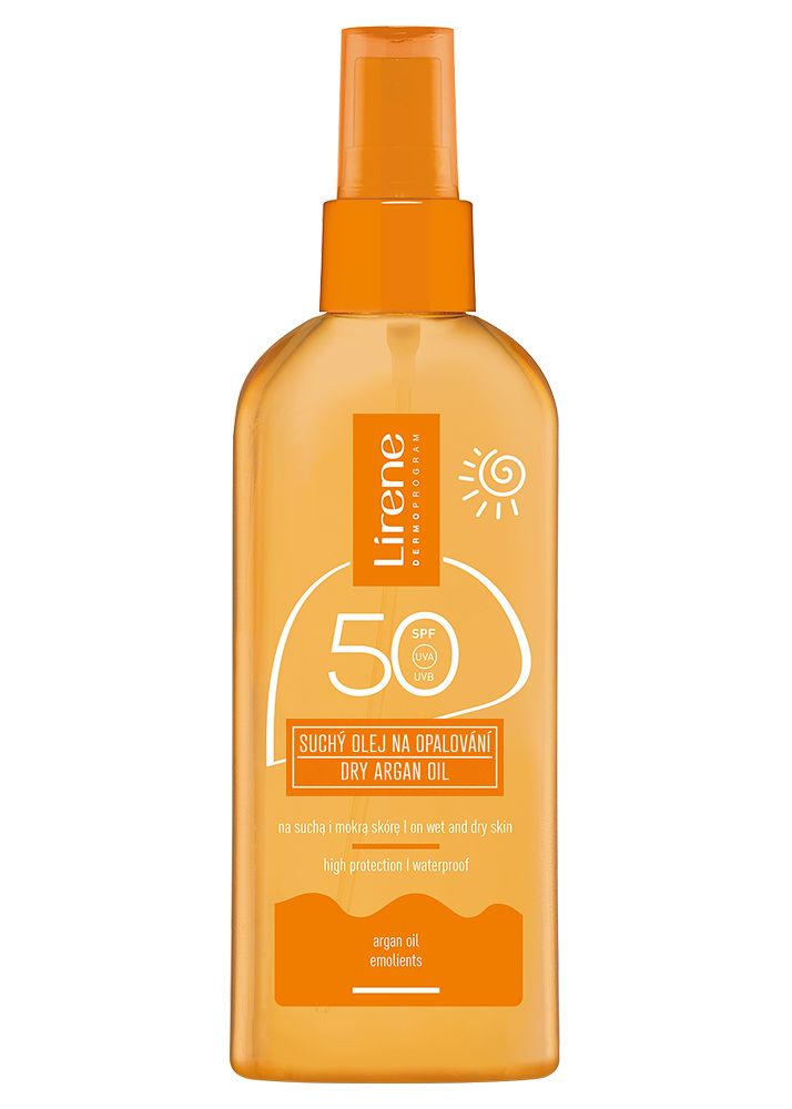 Lirene Sun care Suchý olej na opalování SPF50 150 ml Lirene