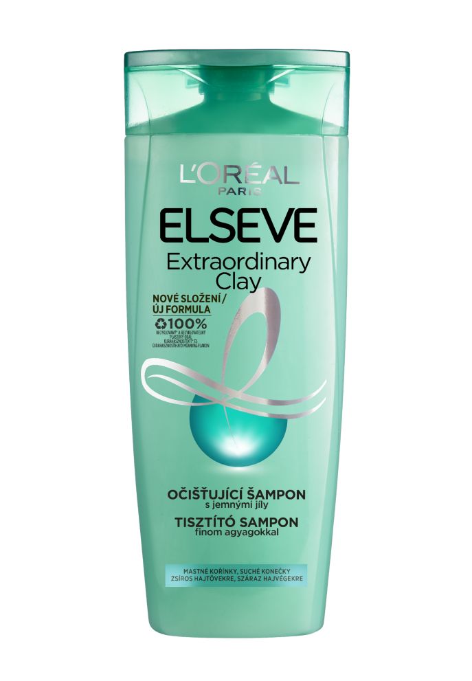 Loréal Paris Elseve Extraordinary Clay očišťující šampon pro rychle se mastící vlasy 250 ml Loréal Paris