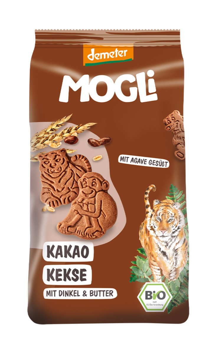 MOGLi BIO Kakaové sušenky 125 g MOGLi