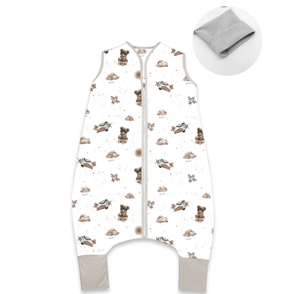 Miminu Teplejší spací vak s nohavičkami