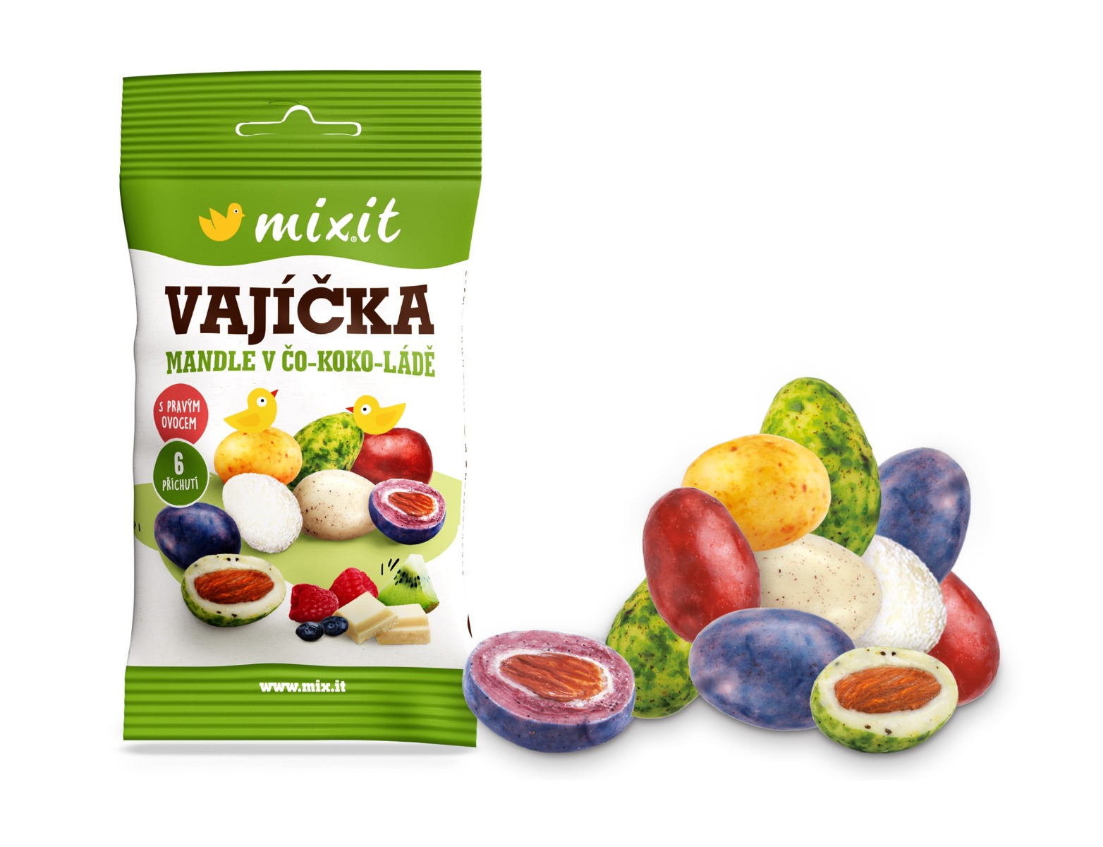 Mixit Veli-koko-noční vajíčka do kapsy 65 g Mixit