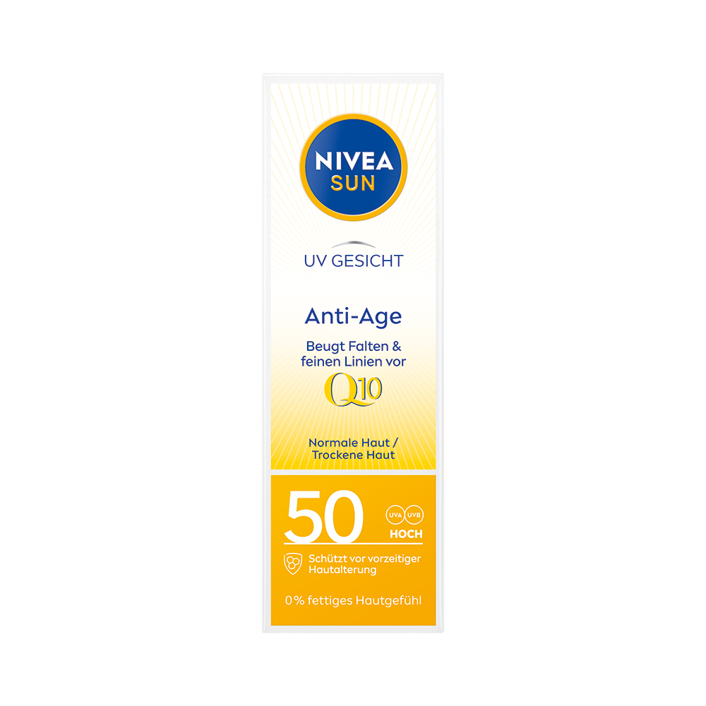 Nivea SUN Anti-Age Q10 SPF 50 opalovací krém 50 ml Nivea