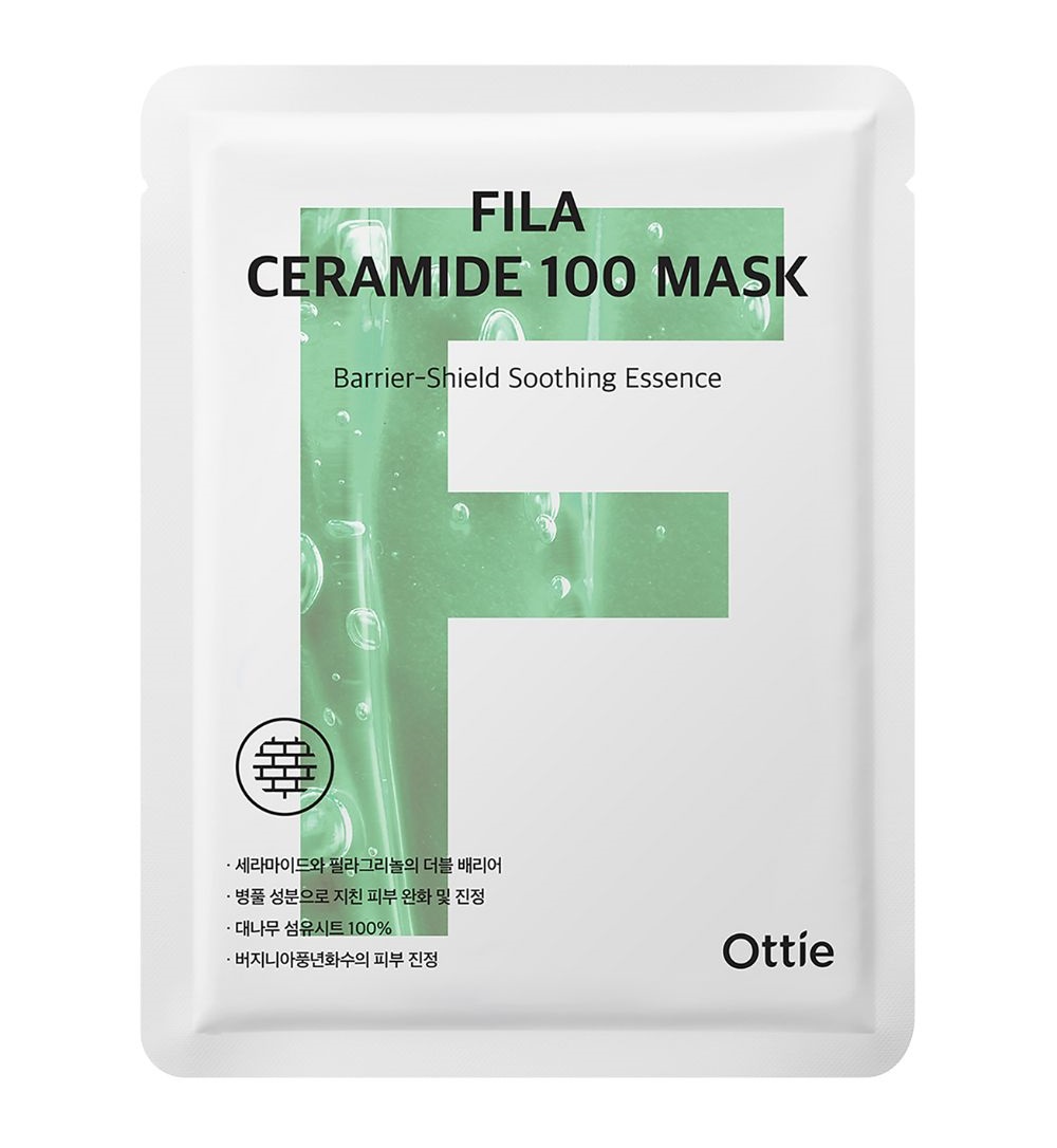 Ottie 100 Mask Fila Ceramide plátýnková maska 25 ml Ottie