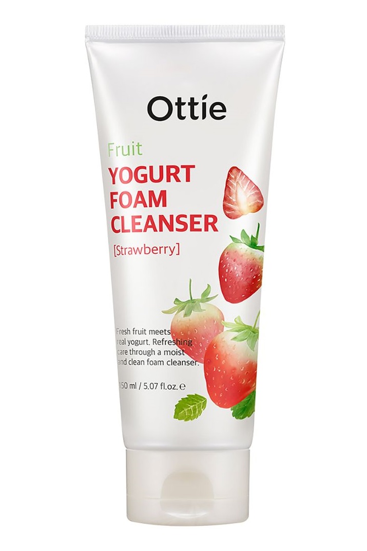 Ottie Fruit Yogurt Jahoda čisticí krém 150 ml Ottie