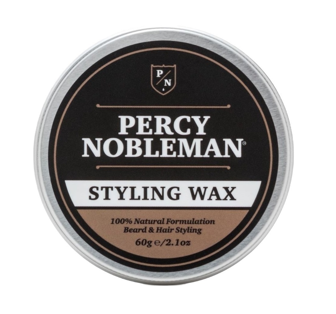Percy Nobleman Pánský univerzální stylingový vosk na vousy a vlasy 60 g Percy Nobleman