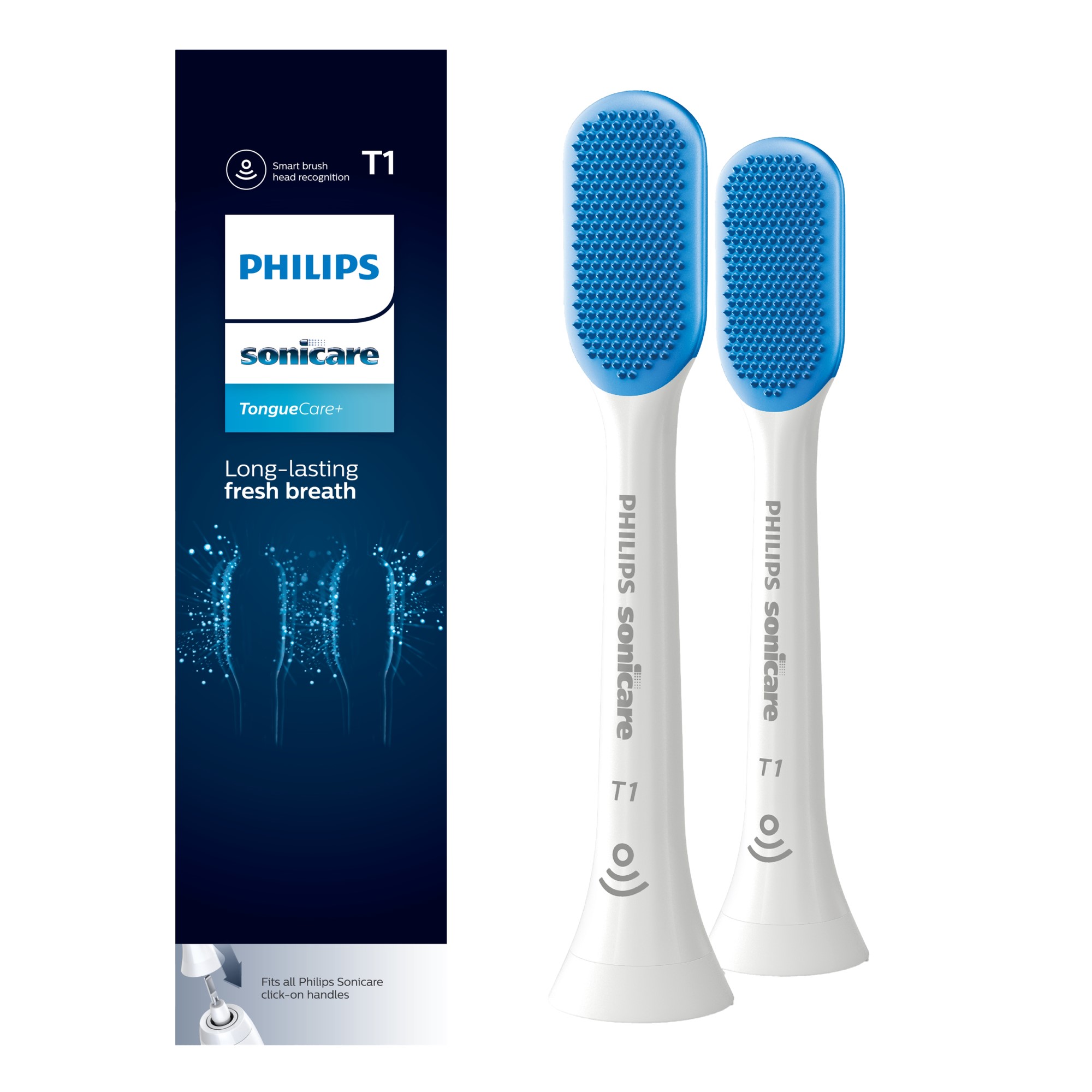 Philips Sonicare TongueCare+ HX8072/01 white hlavice na čištění jazyka 2 ks Philips Sonicare