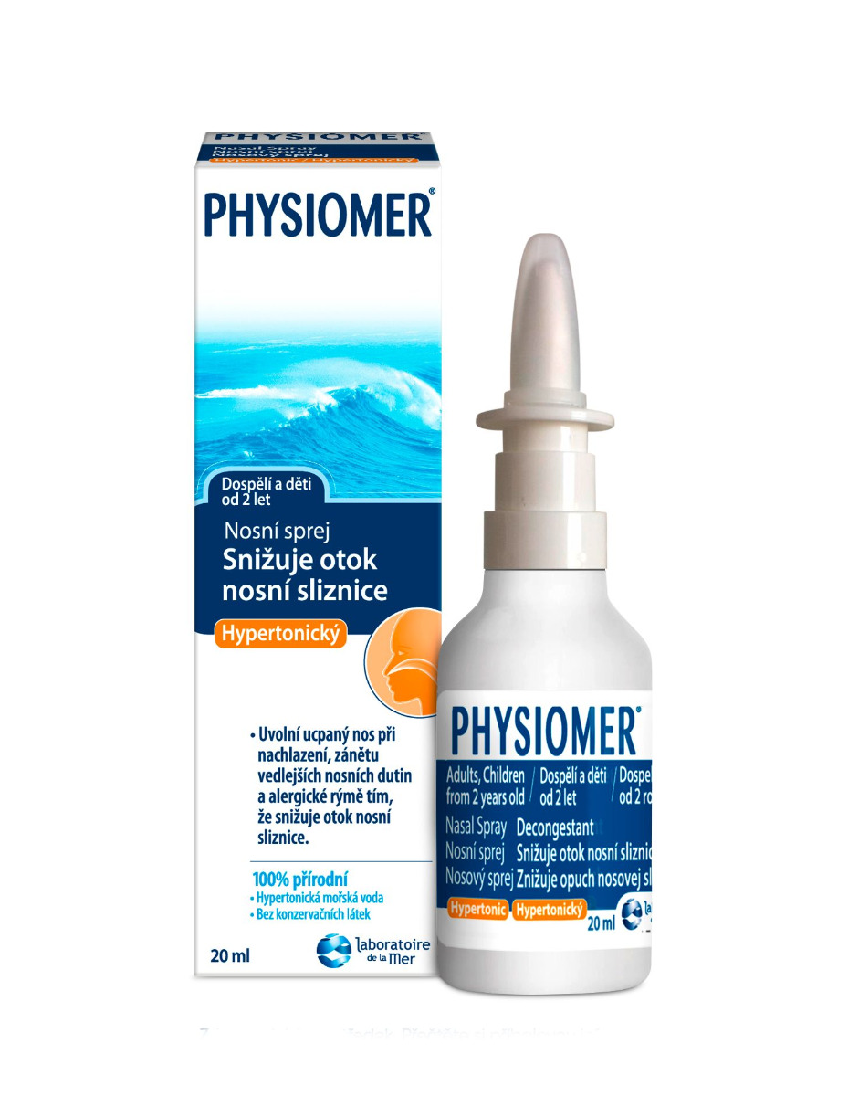 Physiomer Hypertonický nosní sprej 20 ml Physiomer