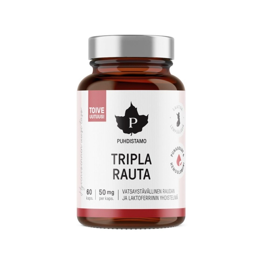 Puhdistamo Triple Iron 60 kapslí Puhdistamo