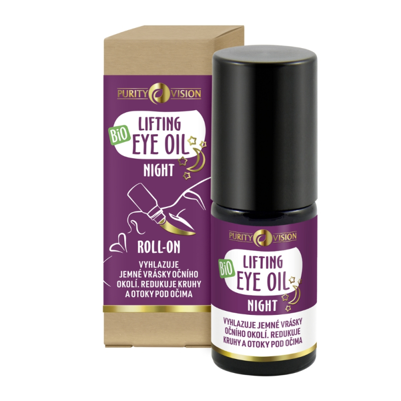 Purity Vision BIO Lifting Eye Oil Night roll-on 5 ml Purity Vision
