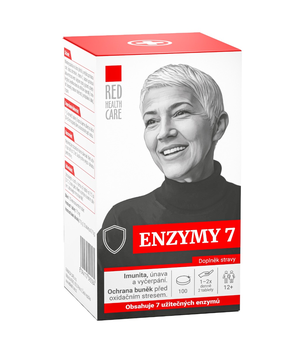 Red health care Enzymy 7 100 tablet Red health care