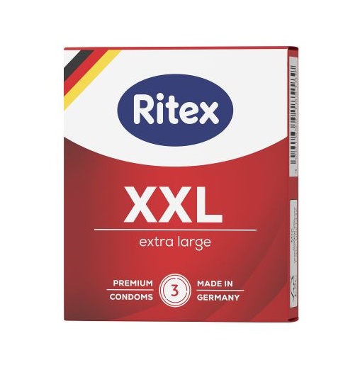 Ritex XXL kondomy 3 ks Ritex