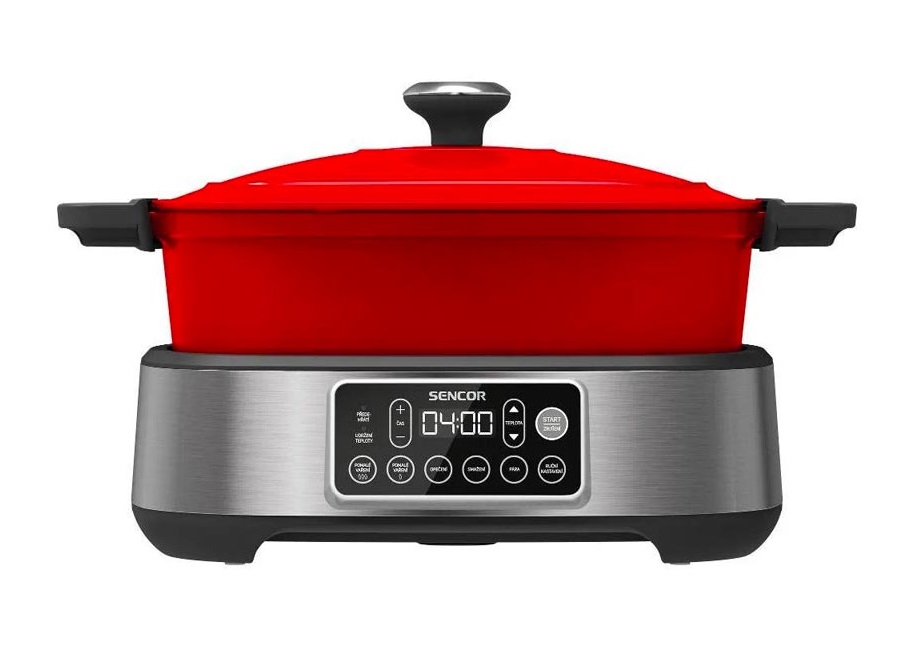 SENCOR SPR 6410RD pomalý hrnec SENCOR