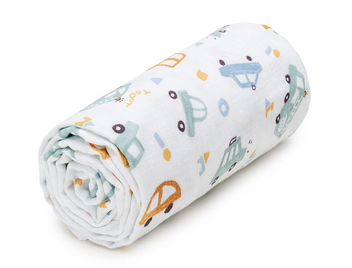 T-tomi BIO Mušelínová osuška 1 ks traffic T-tomi