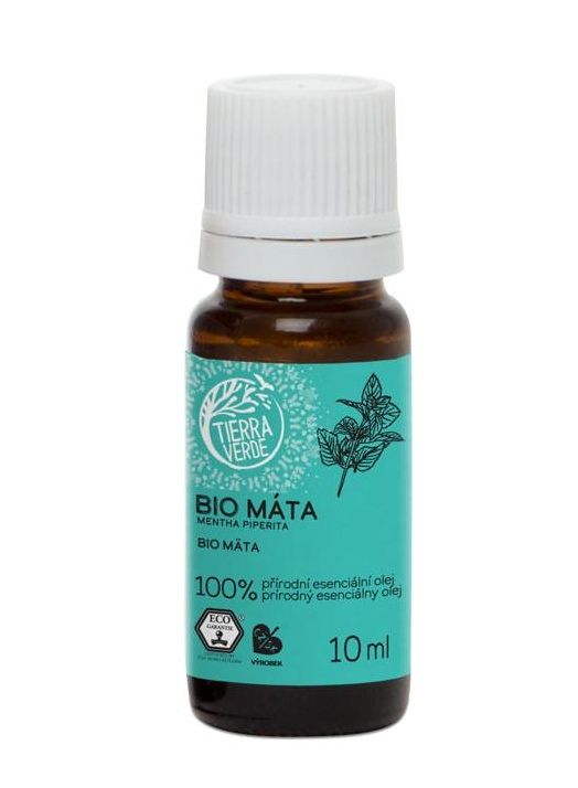 Tierra Verde Esenciální olej BIO Máta 10 ml Tierra Verde