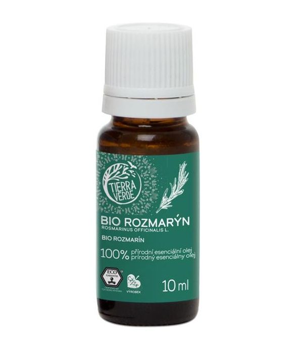Tierra Verde Esenciální olej BIO Rozmarýn 10 ml Tierra Verde