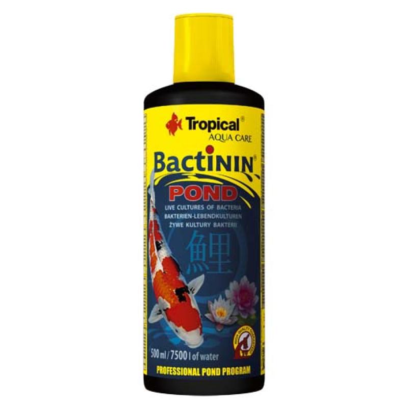 Tropical Bactinin Pond 500ml na 7.500l živé kultury bakterií do zahradních jezírek Tropical