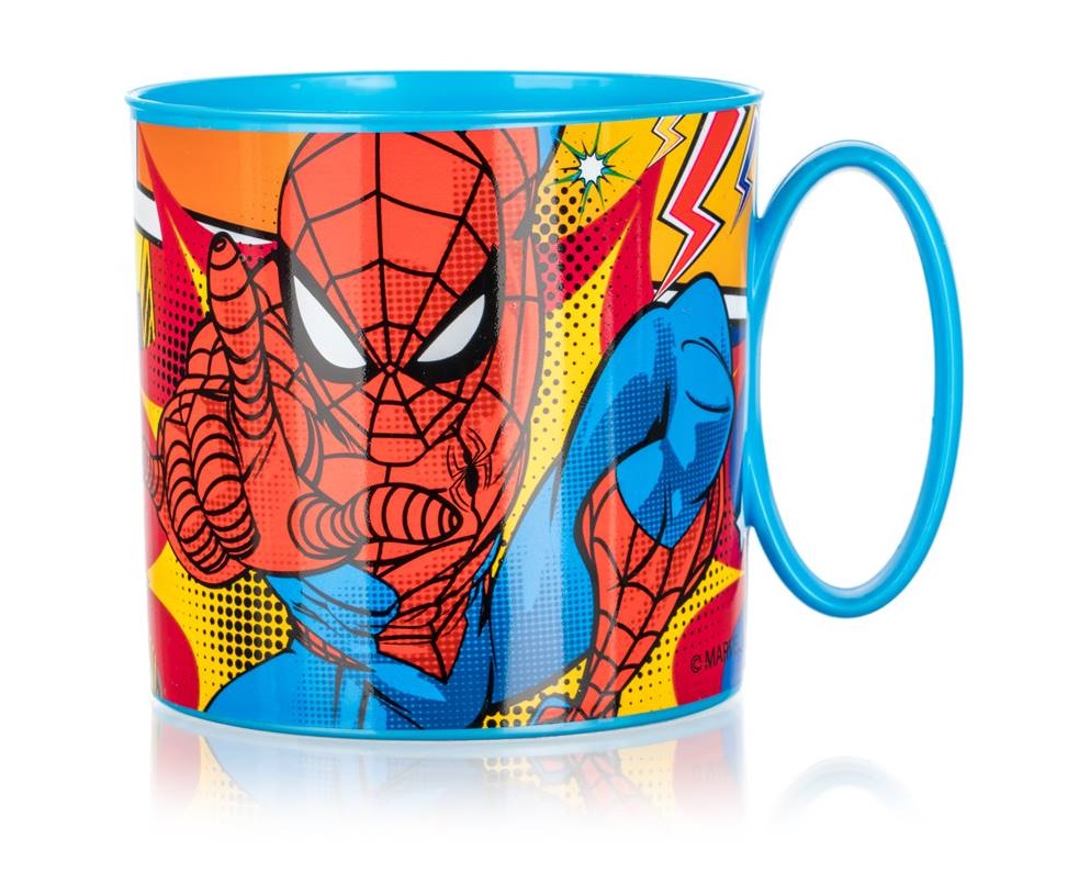 Vetro-Plus Plastový hrnek do mikrovlnky Spiderman 350 ml Vetro-Plus
