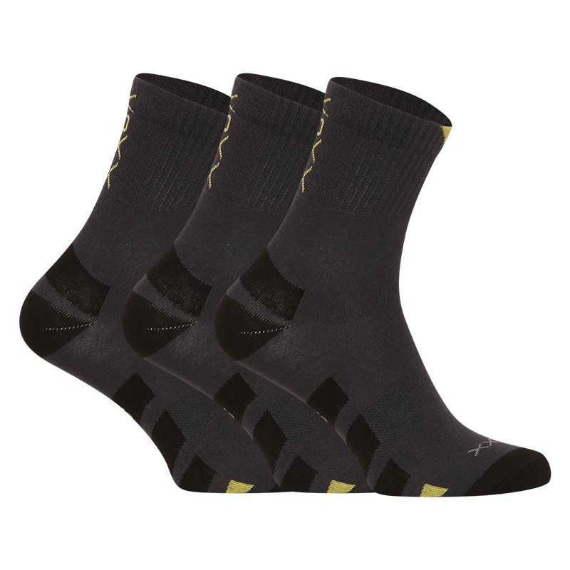 VoXX 3PACK ponožky tmavě šedé (Gastl) L VoXX