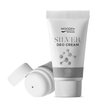 WoodenSpoon Organický krémový deodorant s mikrostříbrem 40 ml WoodenSpoon