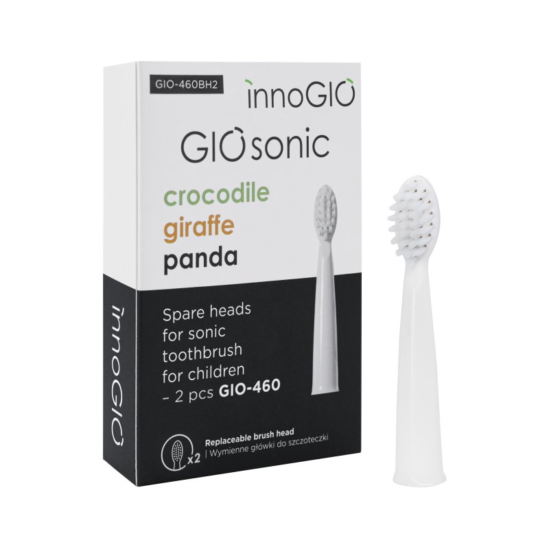 innoGIO náhradní hlavice k sonickému kartáčku GIOSonic 2ks innoGIO