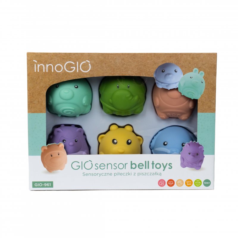 innoGIO smyslové hračky se zvukem GIOsensor bell toys innoGIO