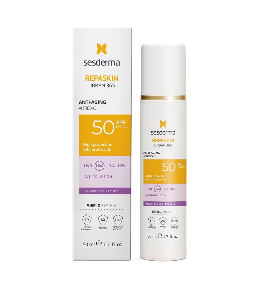 Sesderma Repaskin Urban 365 Ochranný krém proti stárnutí SPF50+ 50 ml Sesderma